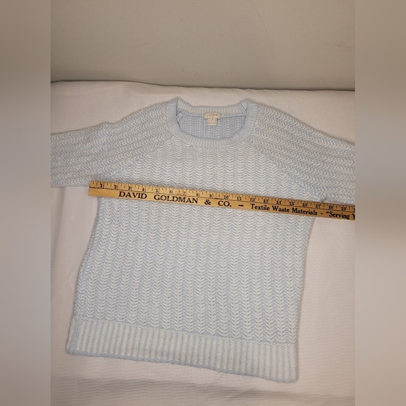 J. Crew Factory Merino Wool Blend Knit Sweater sz M C9736 - Picture 6 of 10